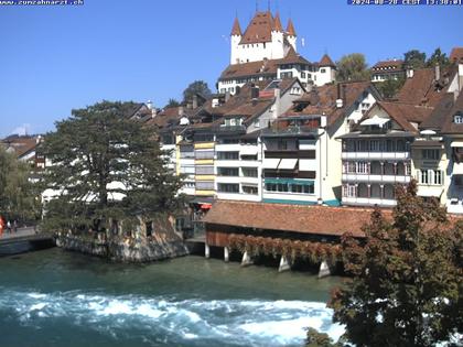 Thun: Innenstadt - Blick auf das Schloss