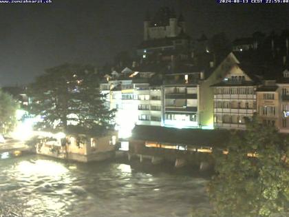 Thun: Innenstadt - Blick auf das Schloss