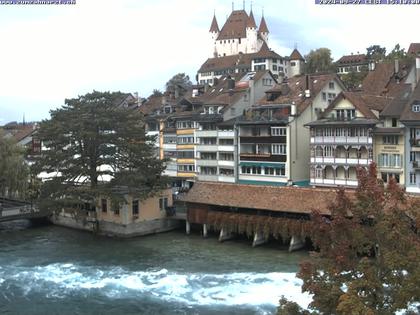 Thun: Innenstadt - Blick auf das Schloss