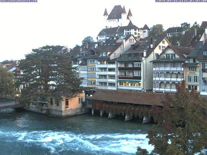 Thun: Innenstadt - Blick auf das Schloss