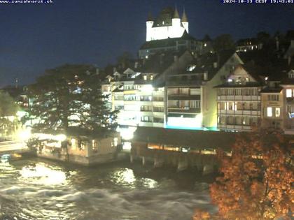 Thun: Innenstadt - Blick auf das Schloss