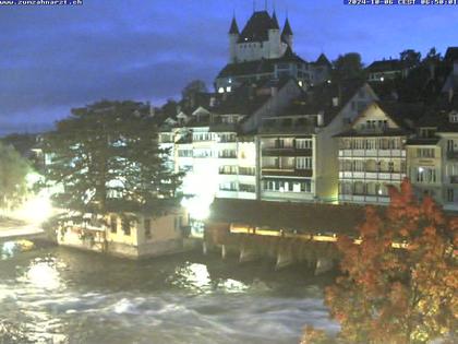 Thun: Innenstadt - Blick auf das Schloss