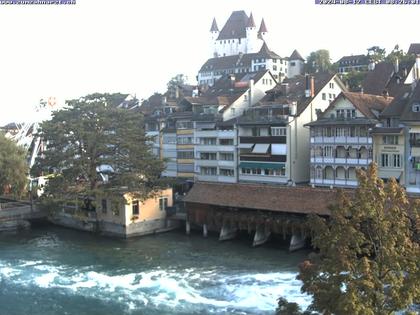 Thun: Innenstadt - Blick auf das Schloss