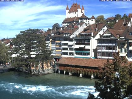 Thun: Innenstadt - Blick auf das Schloss