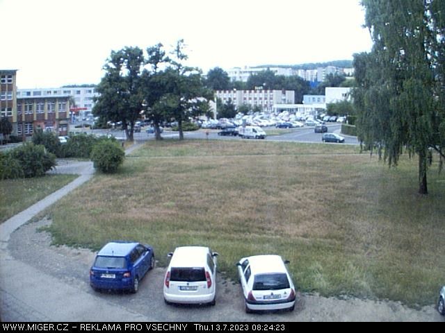 Traffic Cam Roznov pod Radhostem: Rožnov p.R./ 1.máje 2609/Beskydy
