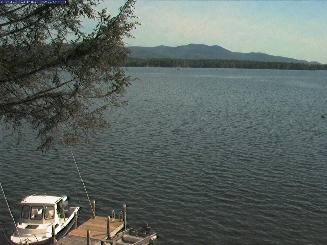 Traffic Cam Laconia: Lake Winnipesaukee - Pine Island East