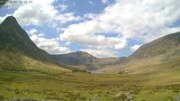 Capel Curig: Y Garn from the Ogwen Valley Mountain Rescue team base - Day time