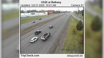 Durham Traffic: US26 at Bethany