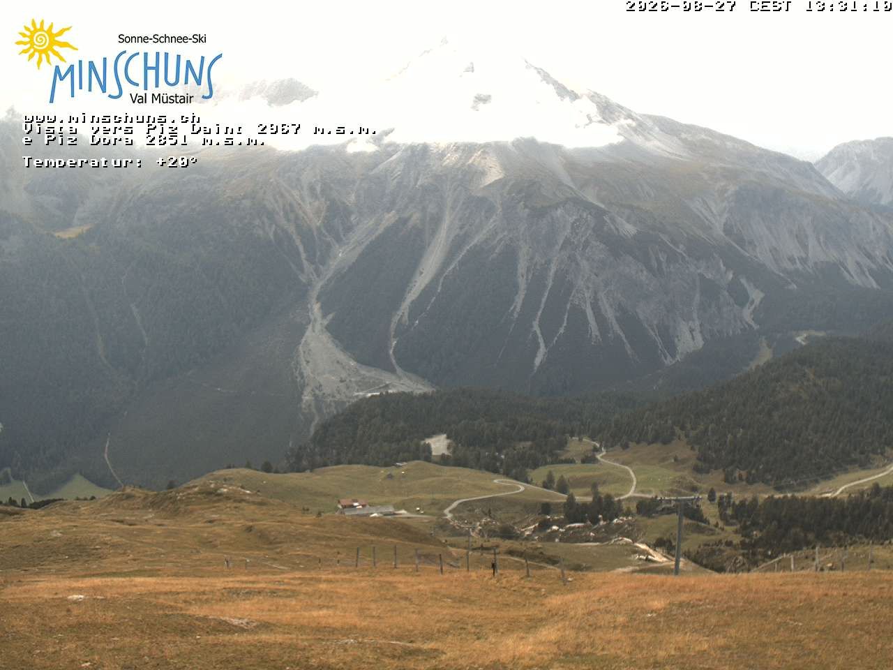 Traffic Cam Tschierv: Webcam MINSCHUNS