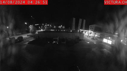 Risch-Rotkreuz: Webcam Rotkreuz Kreisel Coop Tankstelle