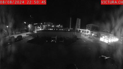 Risch-Rotkreuz: Webcam Rotkreuz Kreisel Coop Tankstelle