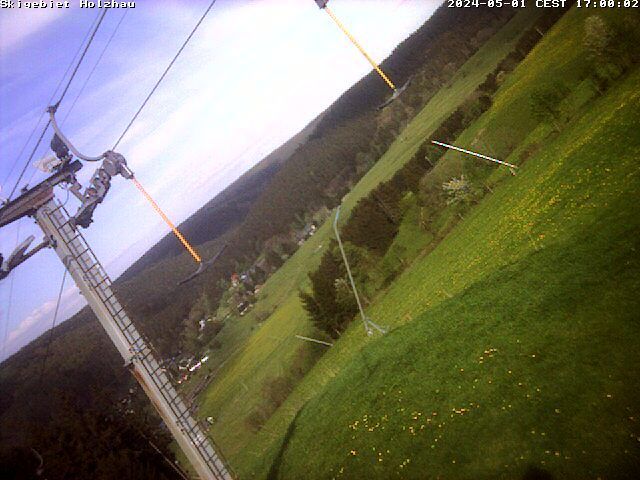 Traffic Cam Holzhau: Skihang in