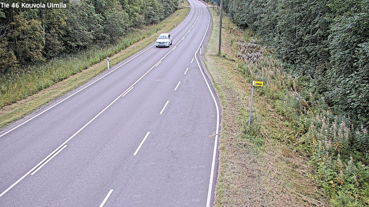Traffic Cam Kouvola: Tie - Uimila - Kouvolaan