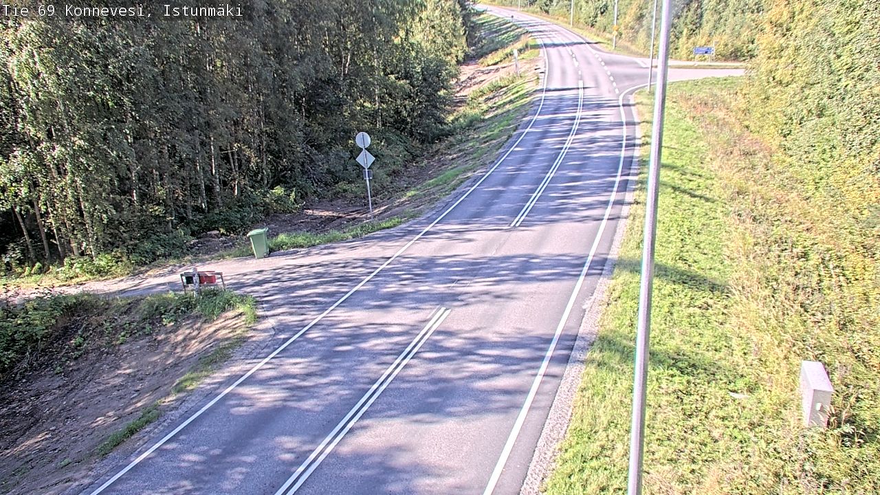 Traffic Cam Konnevesi: Tie - Istunmäki - Aanekoski