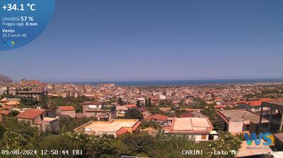 immagine della webcam nei dintorni di Mazara del Vallo: webcam Carini