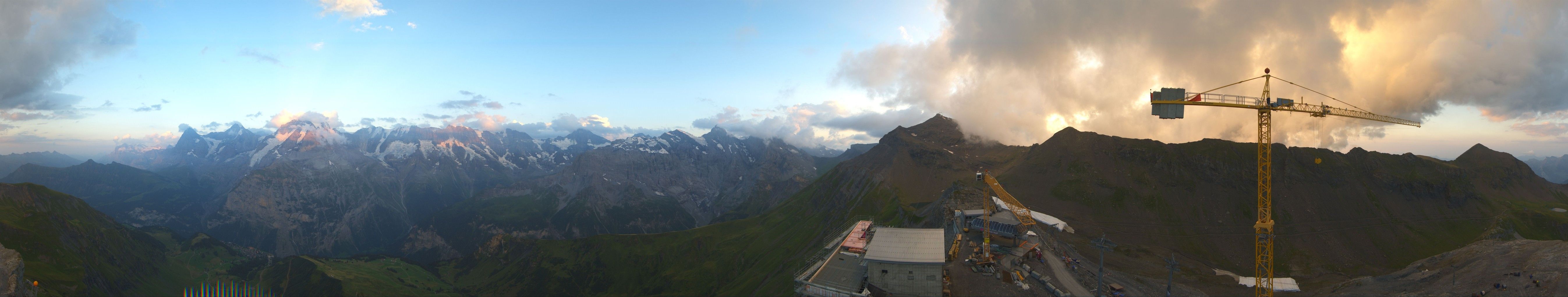 Lauterbrunnen: Schilthorn - Jungfrau - Mönch - Eiger - Doldenhorn