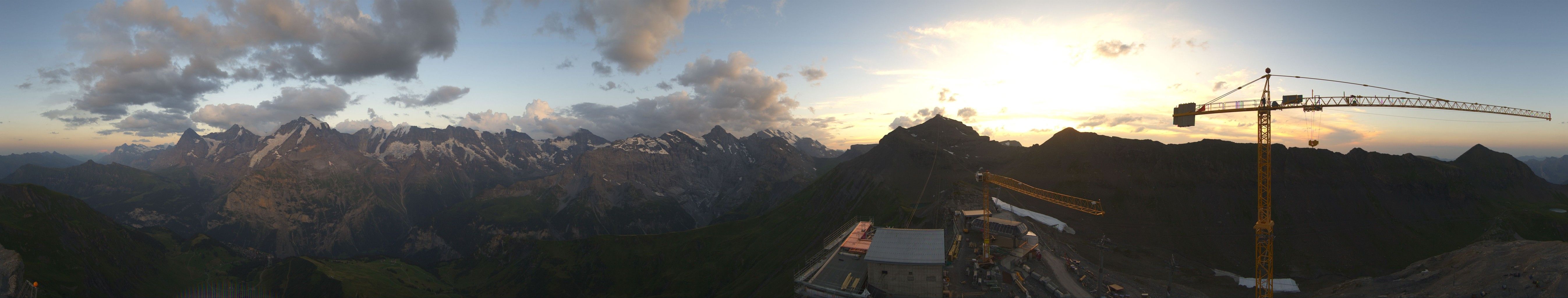 Lauterbrunnen: Schilthorn - Jungfrau - Mönch - Eiger - Doldenhorn