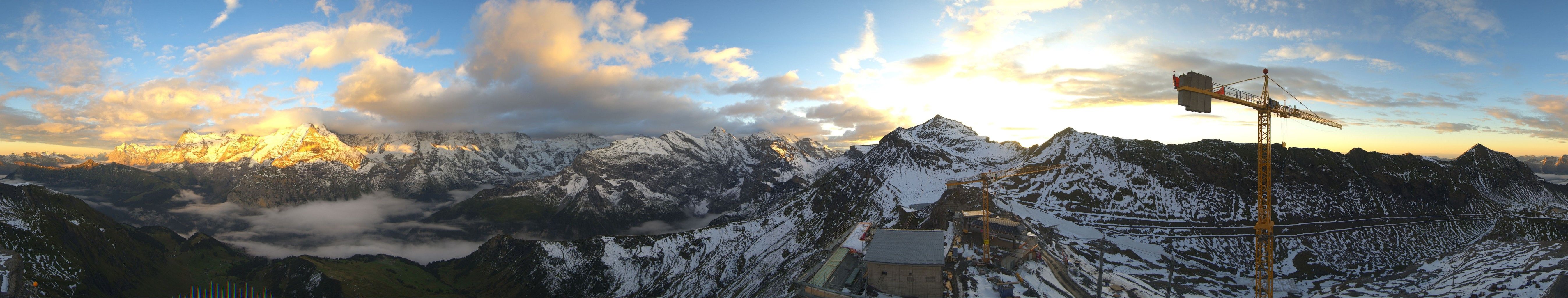 Lauterbrunnen: Schilthorn - Jungfrau - Mönch - Eiger - Doldenhorn