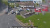 Heathfield and Waldron: A12 Eastern Ave/Gants Hill R-About - Current