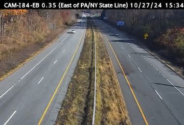 Traffic Cam Wantage › East: I-84 West of Exit 1 (East of PA/NY State Line)