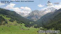 Rein in Taufers - Riva di Tures: Hotel Berger - Blick nach Südosten