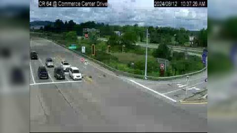 Traffic Cam Horseheads › East: CR 64 at Commerce Center Rd