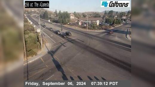 Traffic Cam San Juan Bautista › East: SR-156 : The Alameda