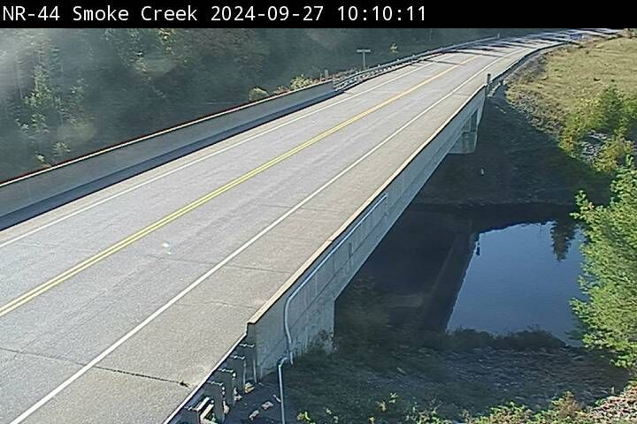 Traffic Cam Unorganized South Nipissing: Highway 60 near Smoke Creek