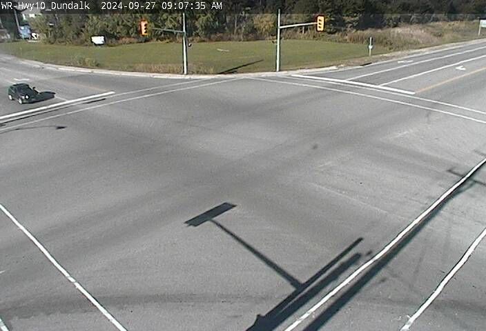Traffic Cam Melancthon: Highway 10 near Dundalk