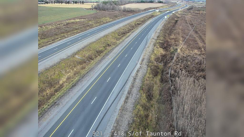 Traffic Cam Clarington: Highway 418 near Solina Rd