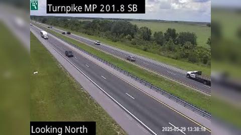 Traffic Cam Osceola County: Tpke MM 201.8