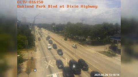 Traffic Cam Oakland Park: Blvd at Dixie Highway