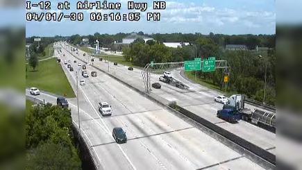 Traffic Cam Beauregard Town: I-12 at Airline Hwy