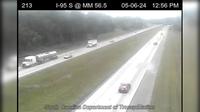 Walterboro: I-95 S @ MM 56.5 - Day time