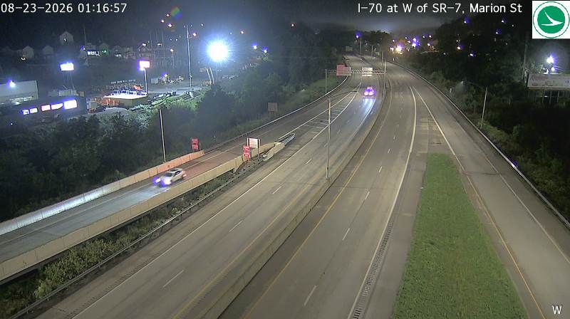 Traffic Cam Bridgeport: I-70 at W of SR-7