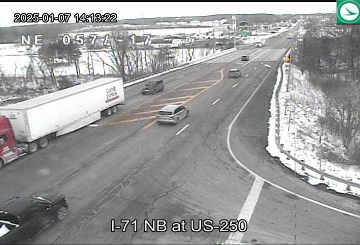 Traffic Cam England: I-71 NB at US-250