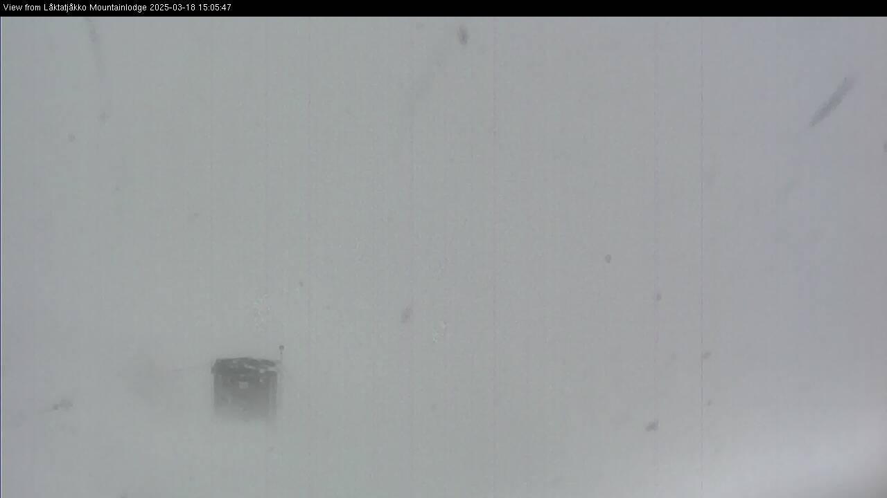 Webcam Låktatjåkko, Kiruna, Lappland, Schweden