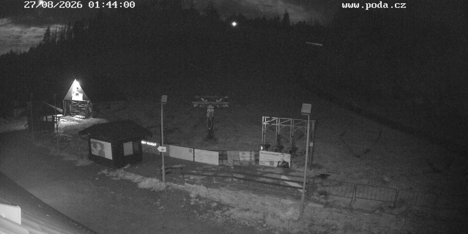 Traffic Cam Hodonin: Ski resort Hodonin u Kunštát