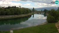 Trilj: view of the river Cetina - Overdag
