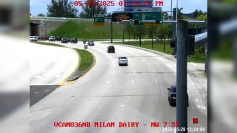 Traffic Cam Flagami: NB Milam Dairy RD
