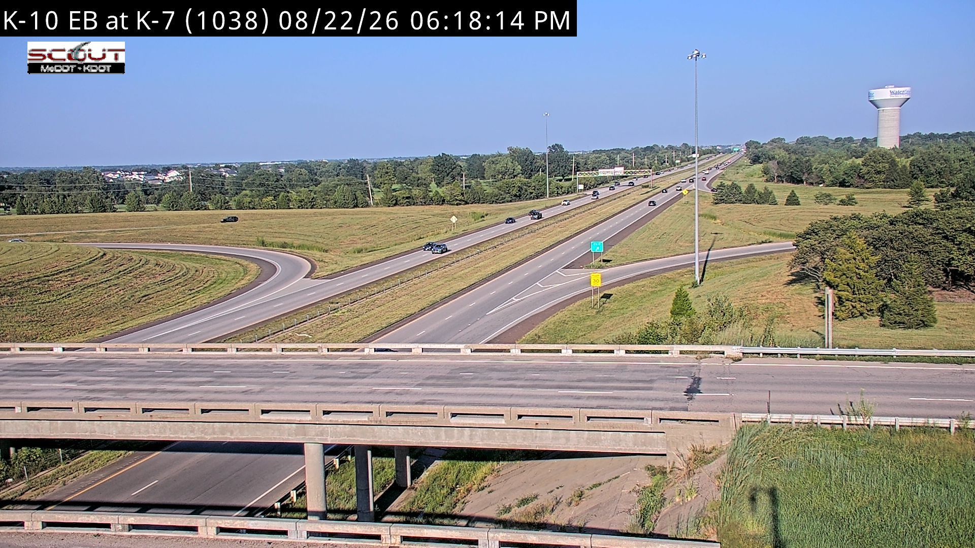 Traffic Cam Olathe: K- E @ K-