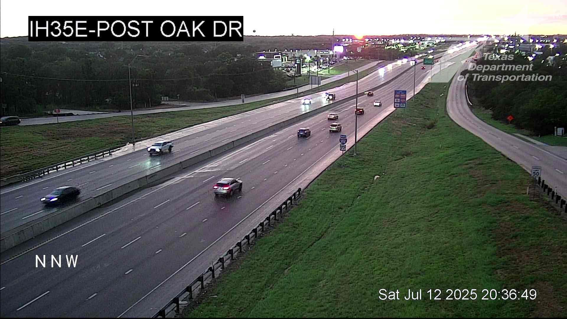 Traffic Cam Corinth › North: I-35E @ Post Oak Dr