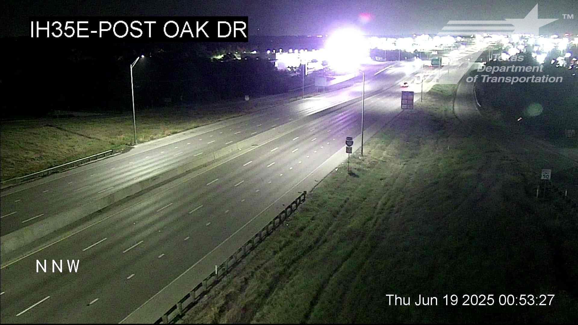 Traffic Cam Corinth › North: I-35E @ Post Oak Dr
