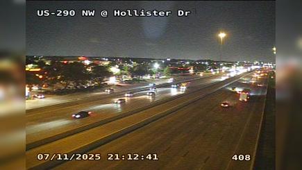 Traffic Cam Northwest Crossing › West: US-290 Northwest @ Hollister Dr