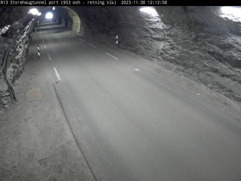 Traffic Cam Vik: R13 Storehaugtunnelen port/bom