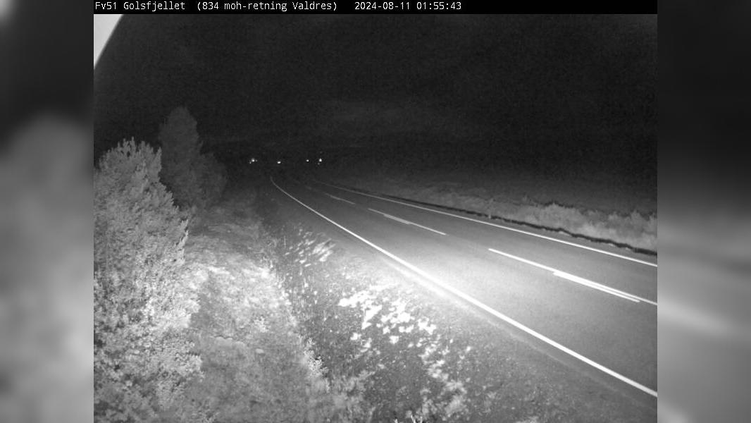 Traffic Cam Gol: F51 Golsfjellet (Valdres)