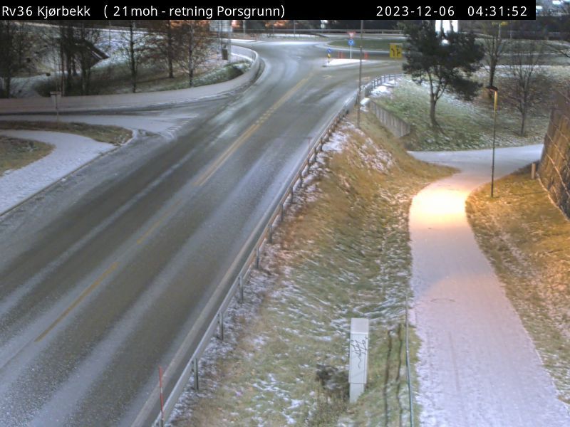 Traffic Cam Kjorbekk: R36 - Porsgrunn