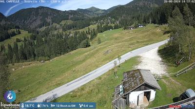 immagine della webcam nei dintorni di Levico Terme: webcam Samone