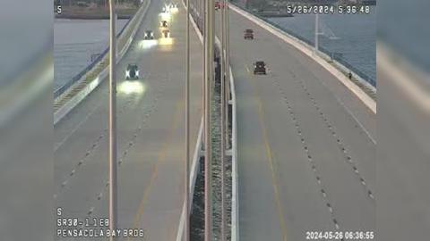 Traffic Cam Gulf Breeze: Pensacola Bay Bridge