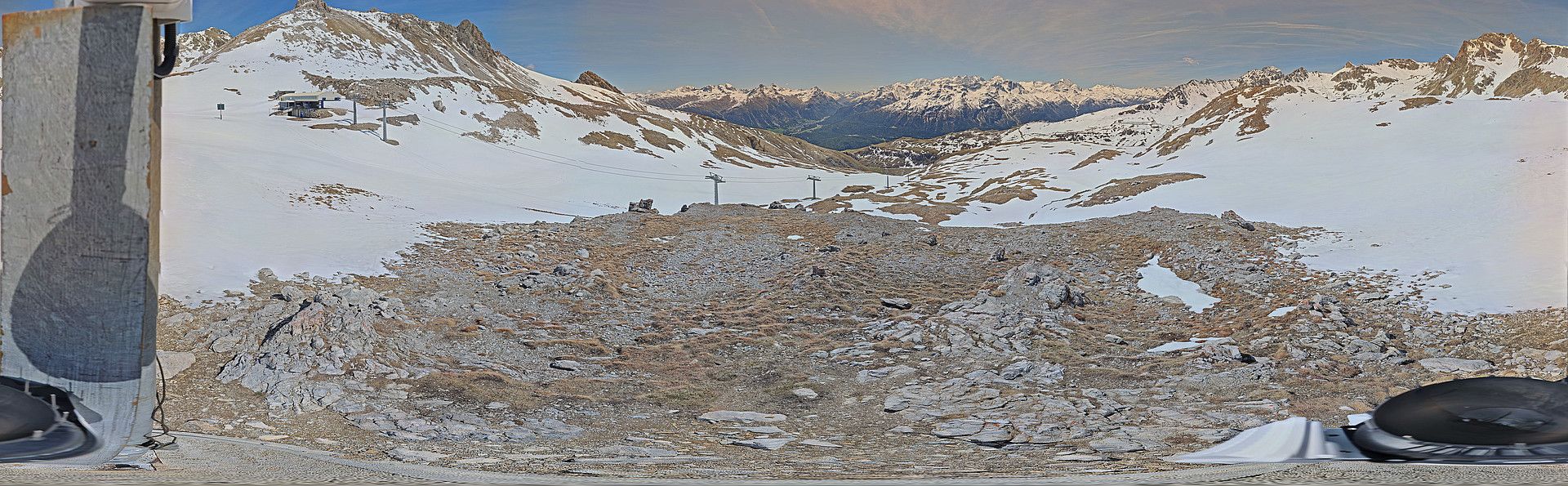 Celerina: St. Moritz - Trais Fluors Bergstation